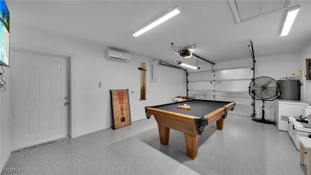 a room with storage and utility