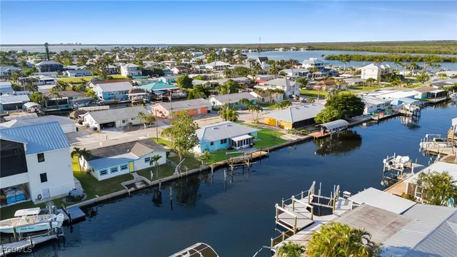 an aerial view of a ocean view