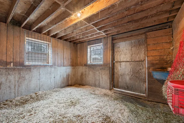 a view of a storage room with a lot of stuff