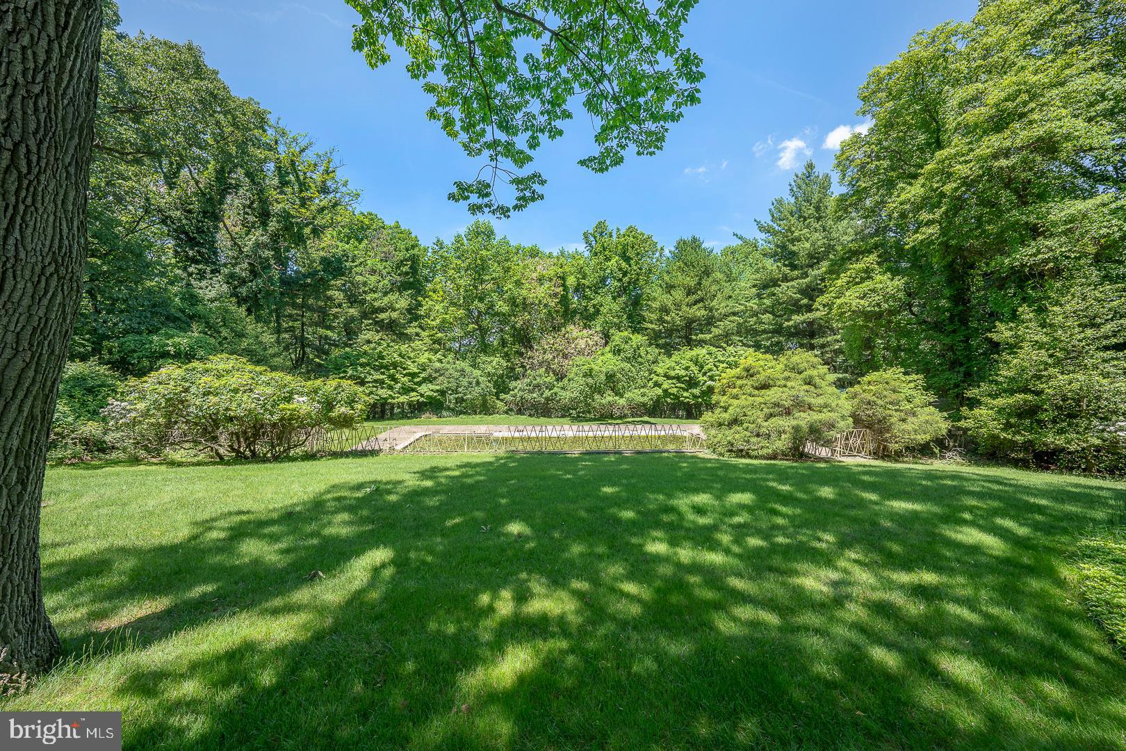 602 Old Eagle School Road Wayne, PA 19087 - Photo 11 of 100 View from patios to pool