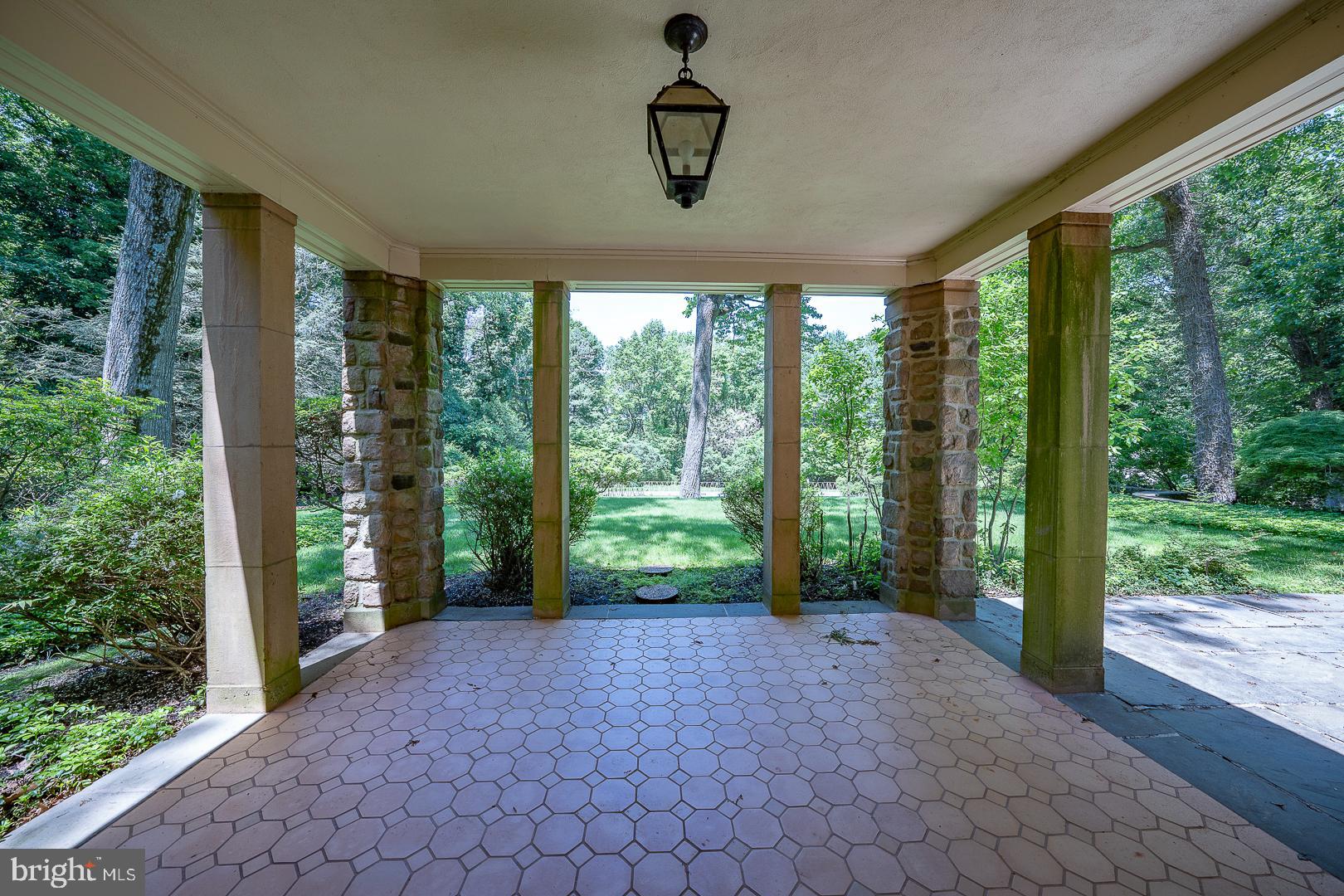 602 Old Eagle School Road Wayne, PA 19087 - Photo 14 of 100 Covered patio off LR