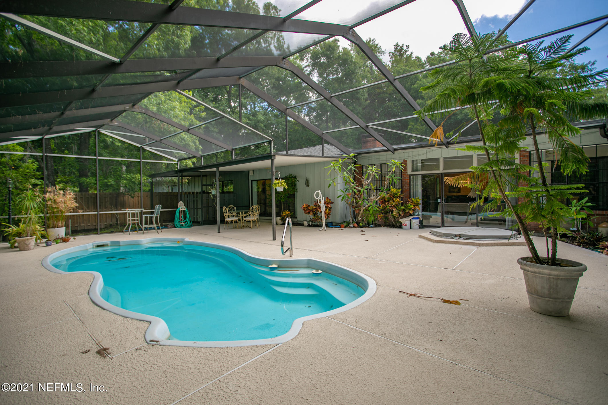 14140 Mandarin Road Jacksonville, FL 32223 - Photo 34 of 47 Screened Lanai Pool 2