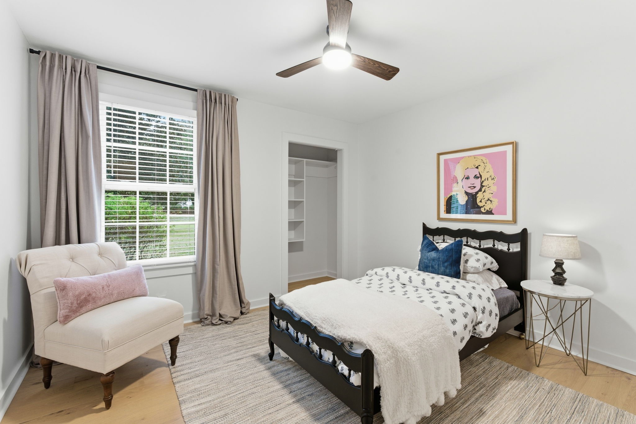 305 Ridgewood Road Franklin, TN 37064 - Photo 14 of 25 a bedroom with a bed and a couch