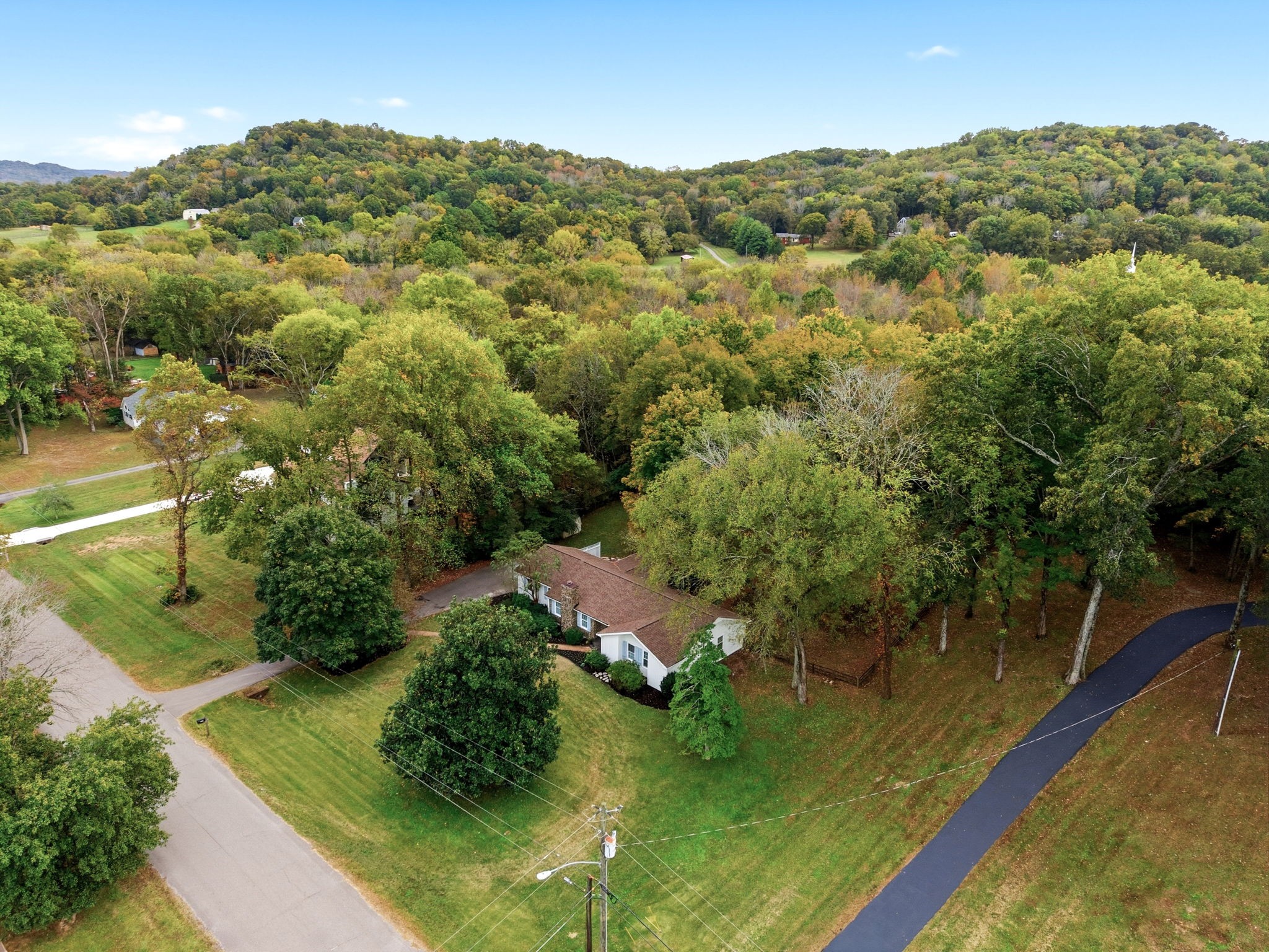 305 Ridgewood Road Franklin, TN 37064 - Photo 23 of 25 a view of a lake with mountains in the background