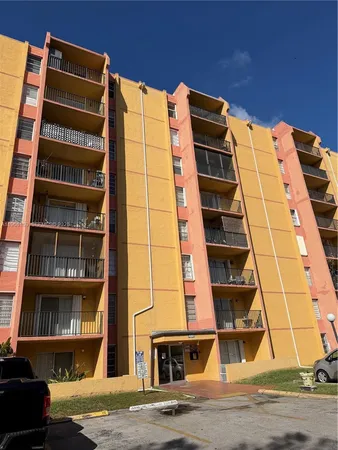 a front view of a building