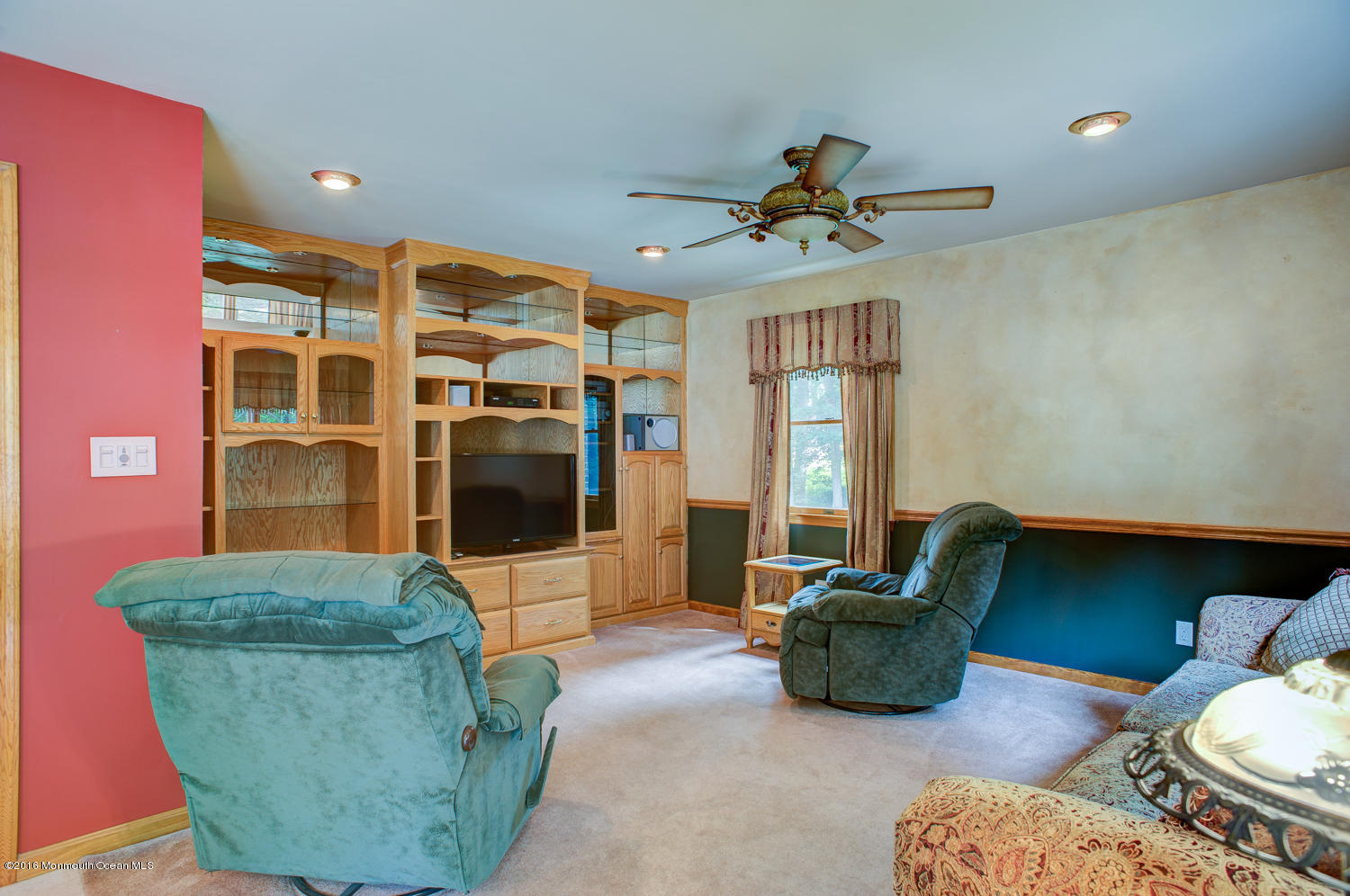 23 Rues Road Cream Ridge, NJ 08514 - Photo 15 of 45 a living room with furniture ceiling fan and a window