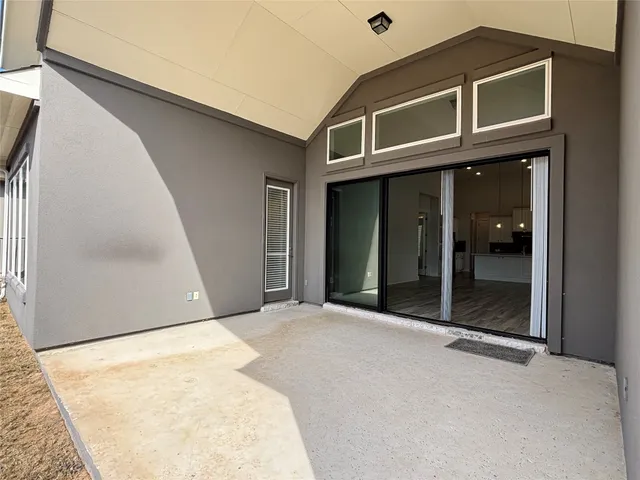 a view of a building with a outdoor space