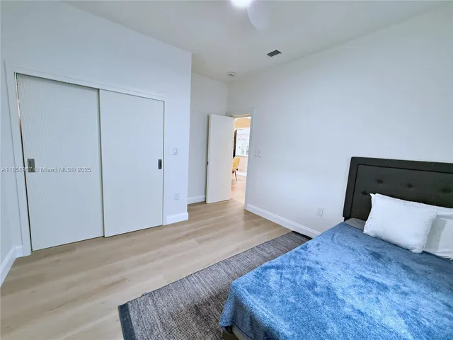 wooden floor in a room