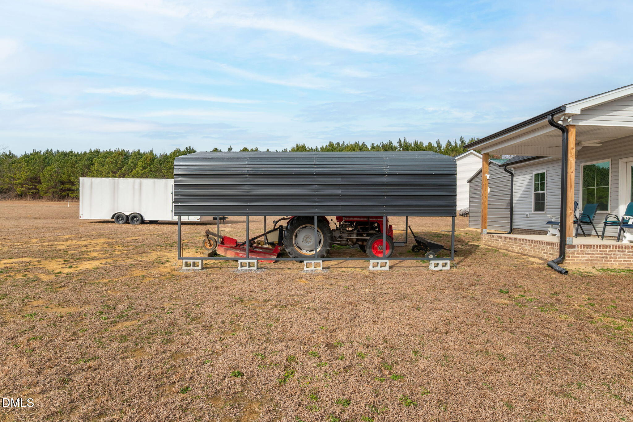 6056 Old Smithfield Road Spring Hope, NC 27882 - Photo 26 of 39 Covered Shelter