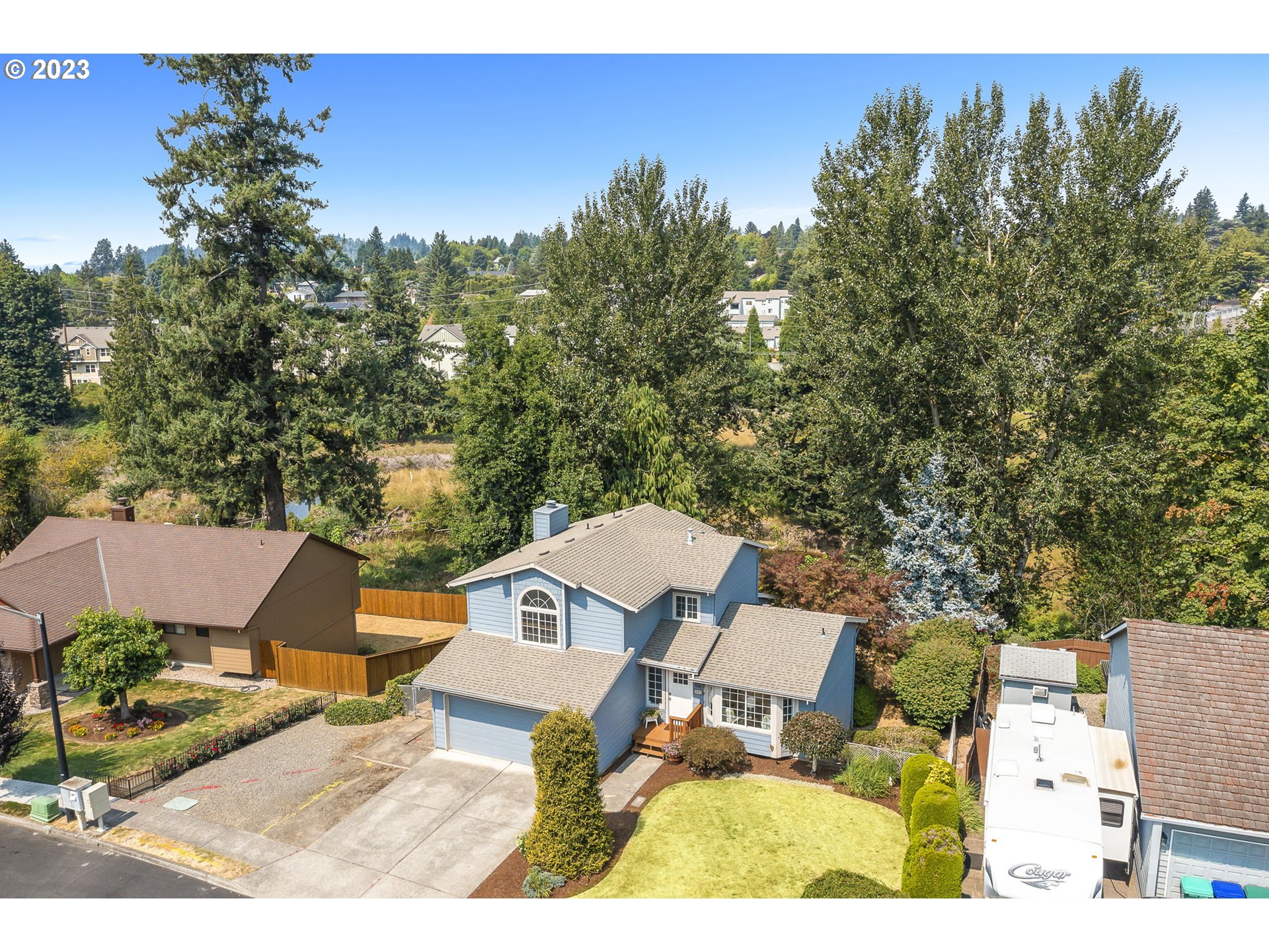 803 Southwest 4th Street Gresham, OR 97080 - Photo 3 of 42 an aerial view of a house with a yard