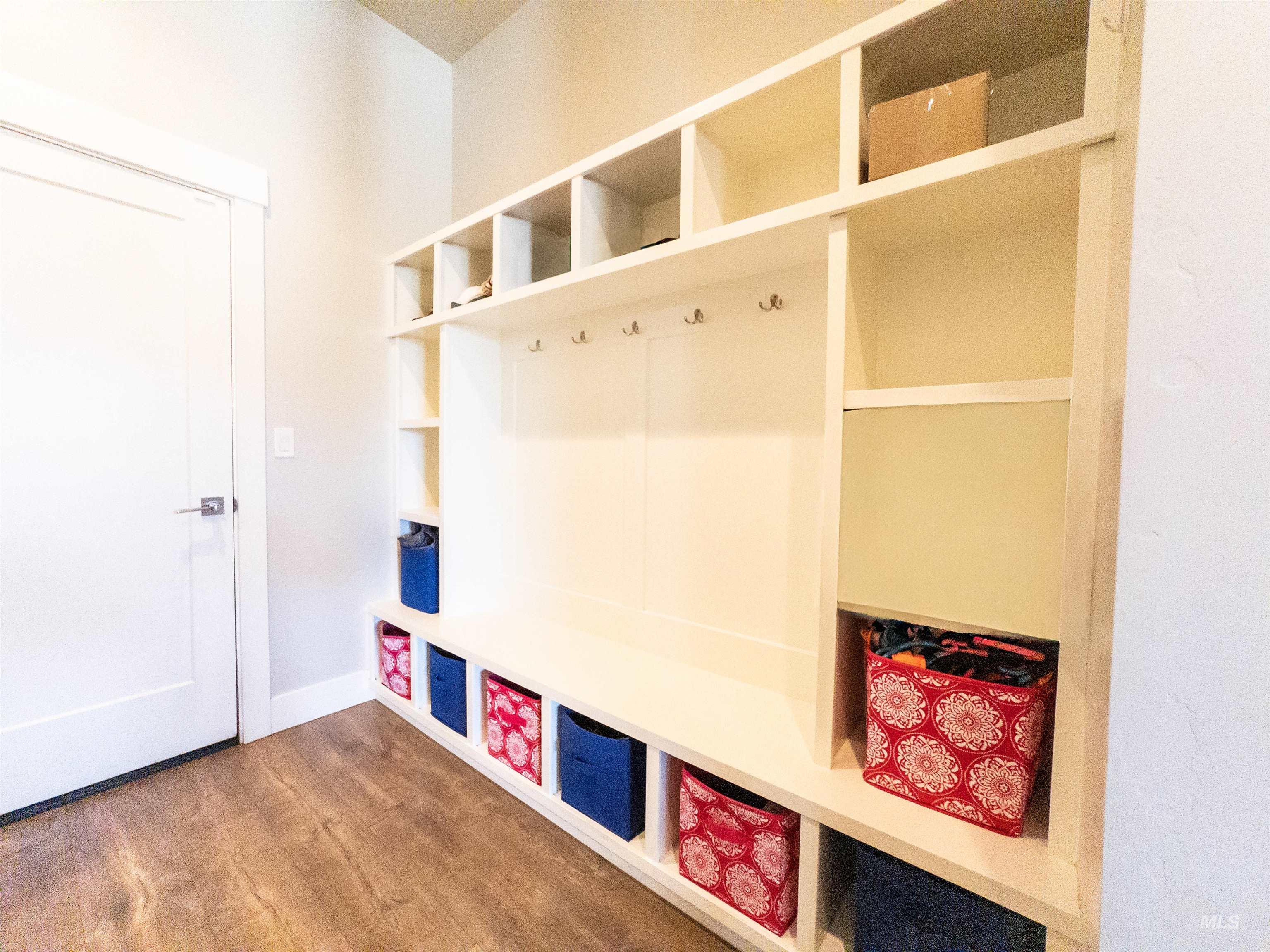 4577 North Comiso Place Meridian, ID 83646 - Photo 37 of 47 Mudroom with wood finished floors and baseboards