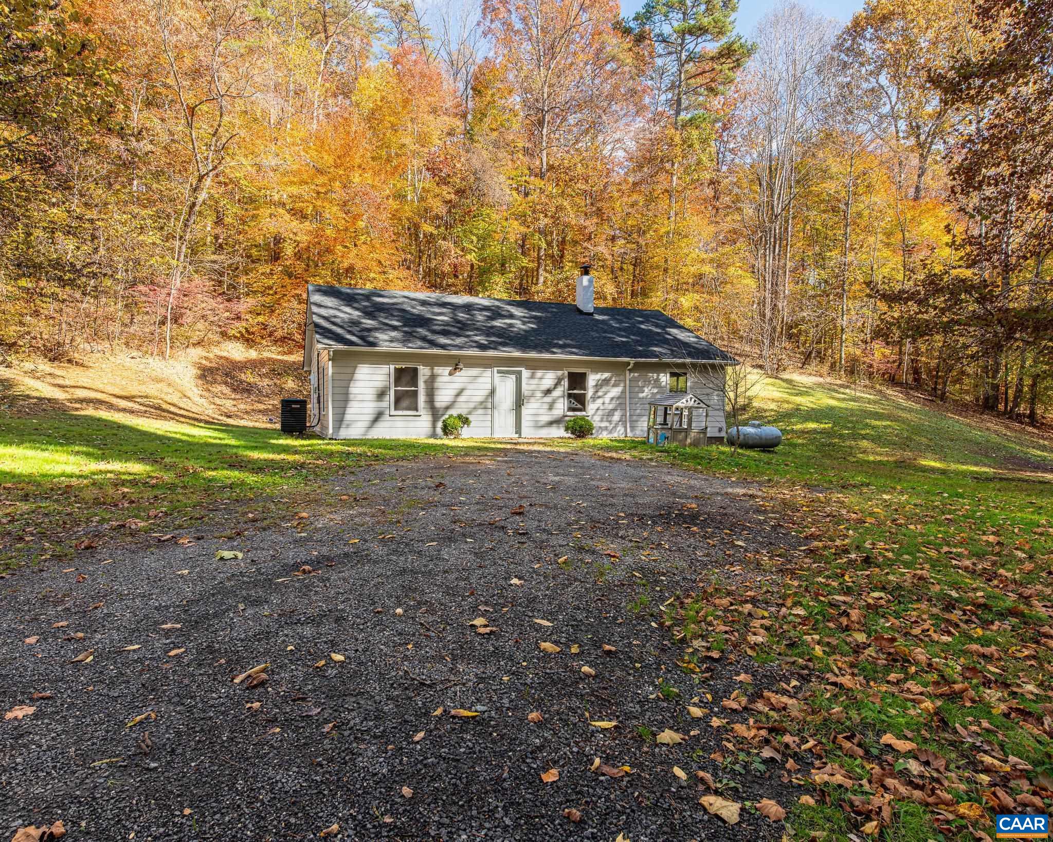 3189 James River Road Esmont, VA 22937 - Photo 23 of 28 a backyard of a house with lots of green space