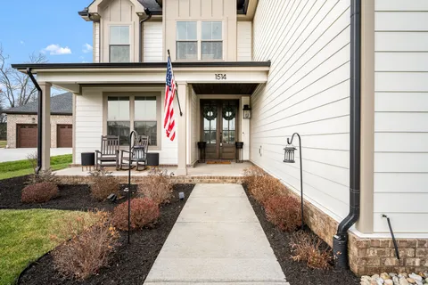 a view of a house with sitting area