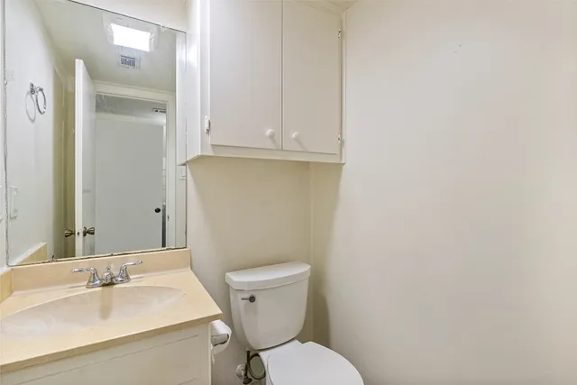 a bathroom with a sink and a toilet