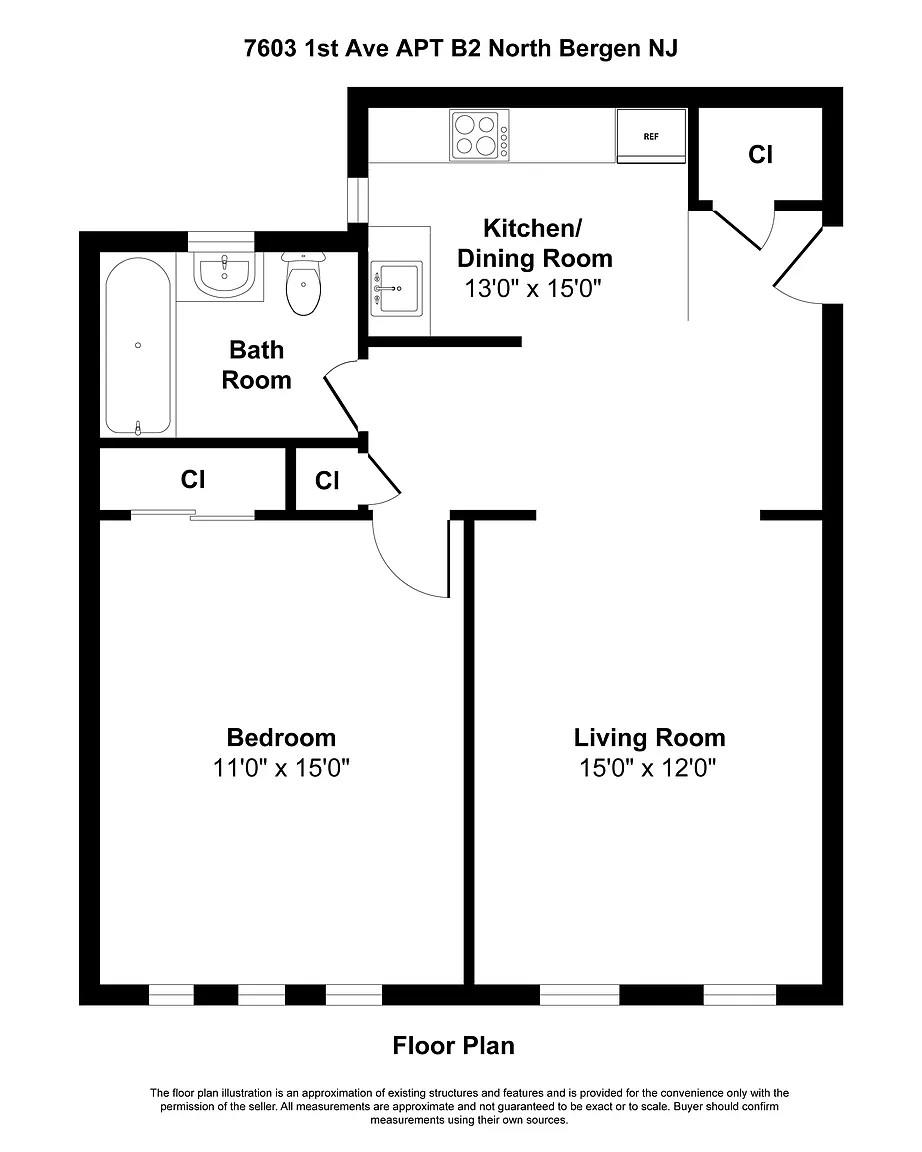 7603 1st Avenue, Unit B2 North Bergen, NJ 07047 - Photo 4 of 4 a picture of a park with an of a sign