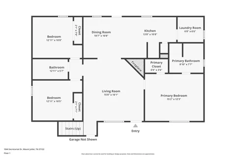 $485,000 | 1044 Secretariat Drive, Mount Juliet, TN 37122