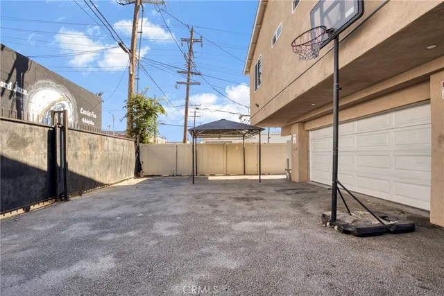 a view of outdoor space and deck