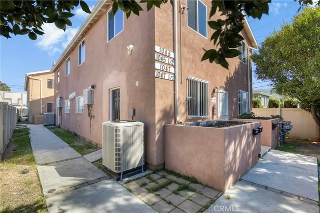 a view of a city with tall buildings