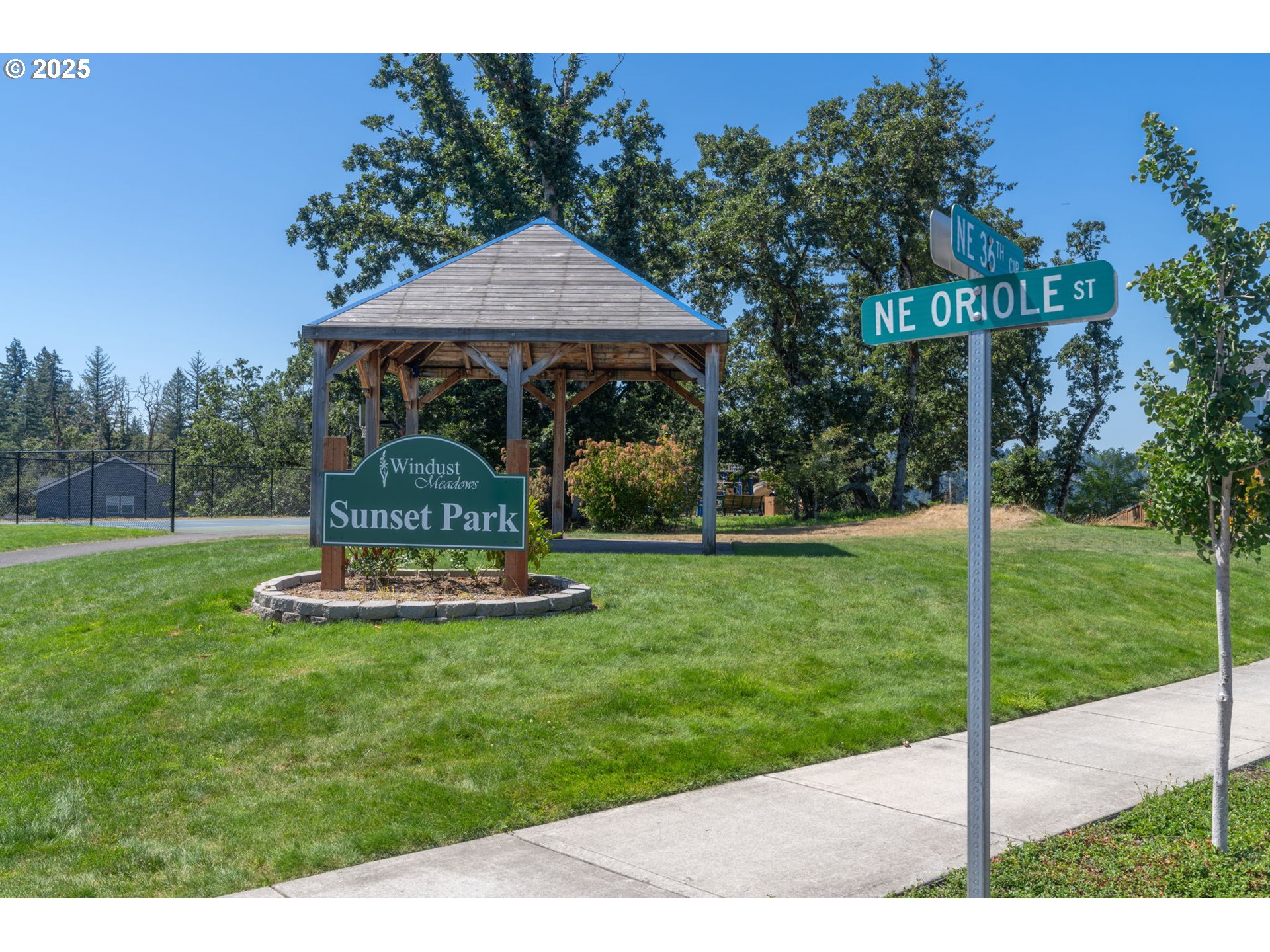 1707 Northeast 37th Avenue Camas, WA 98607 - Photo 41 of 44 a view of a garden with a slide