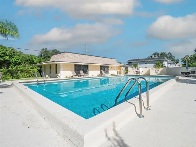 a view of outdoor space with seating area