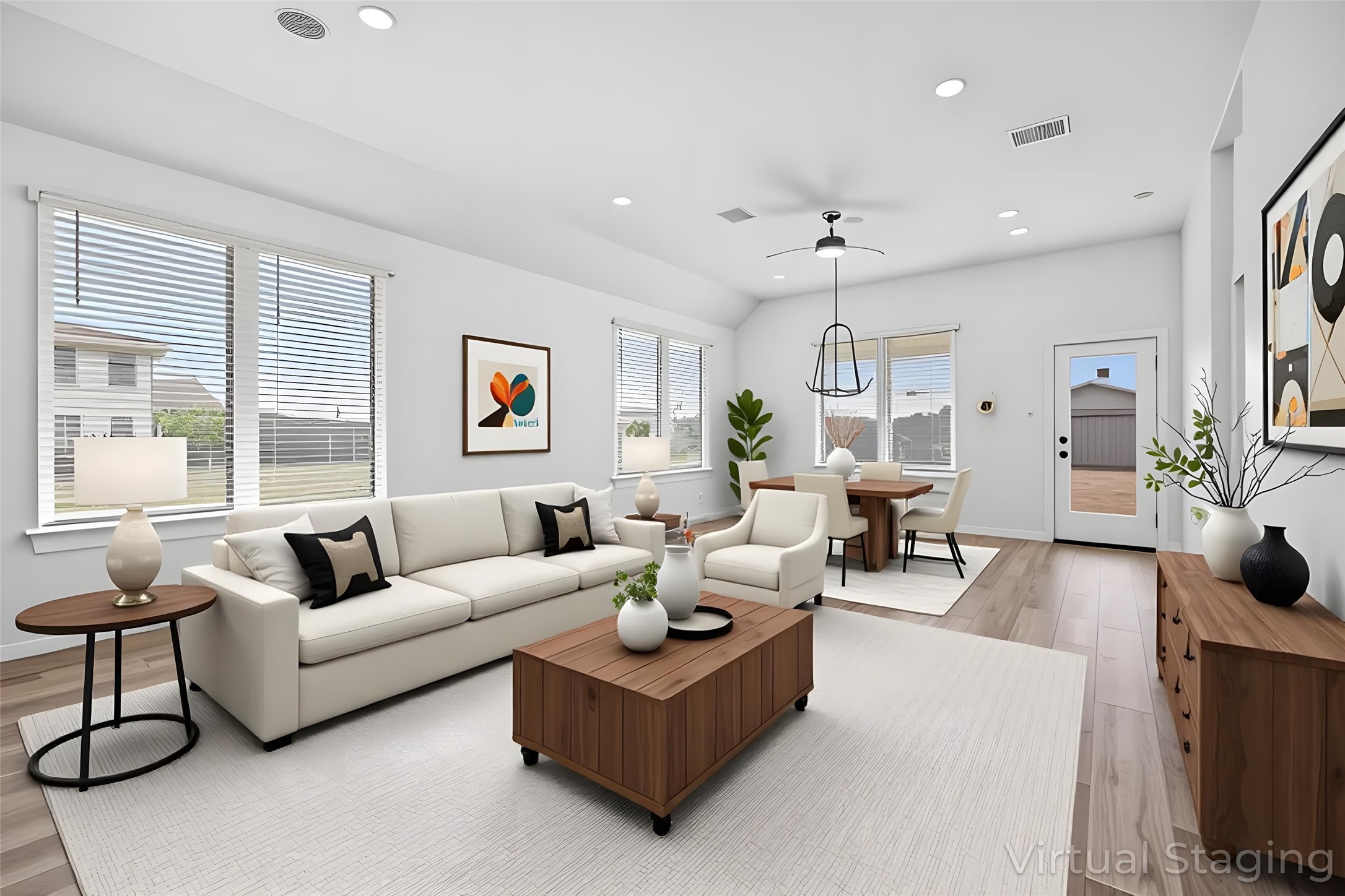 22803 Modica Rift Lane Katy, TX 77449 - Photo 2 of 30 a living room with furniture and a large window