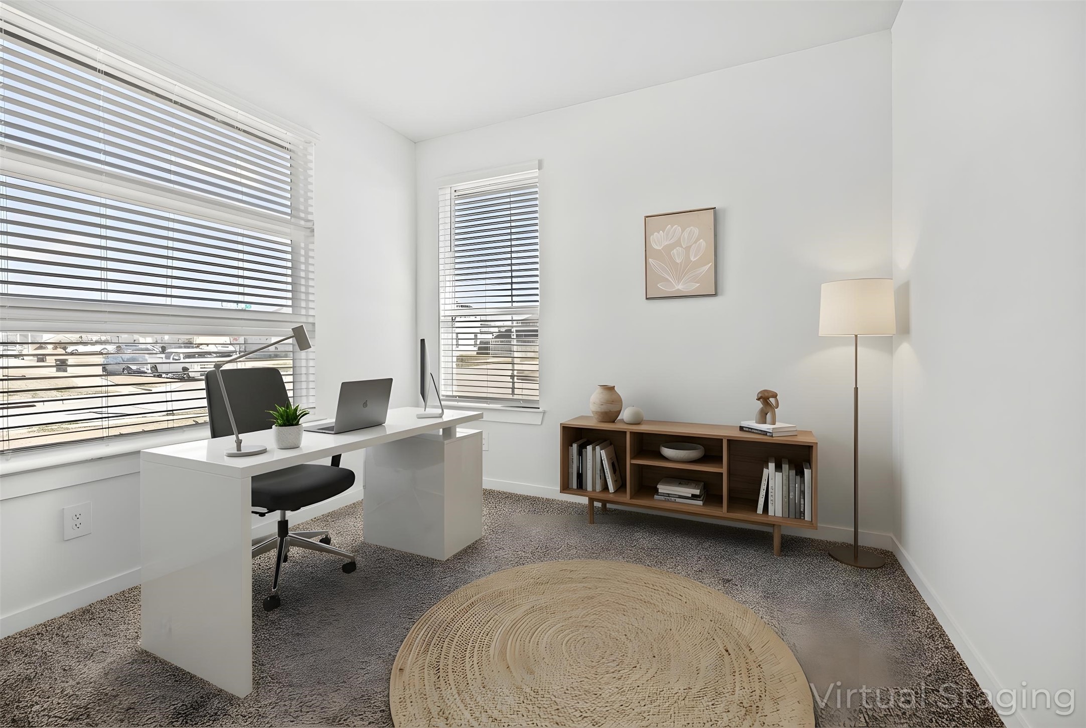 22803 Modica Rift Lane Katy, TX 77449 - Photo 4 of 30 a view of a workspace with furniture and a window