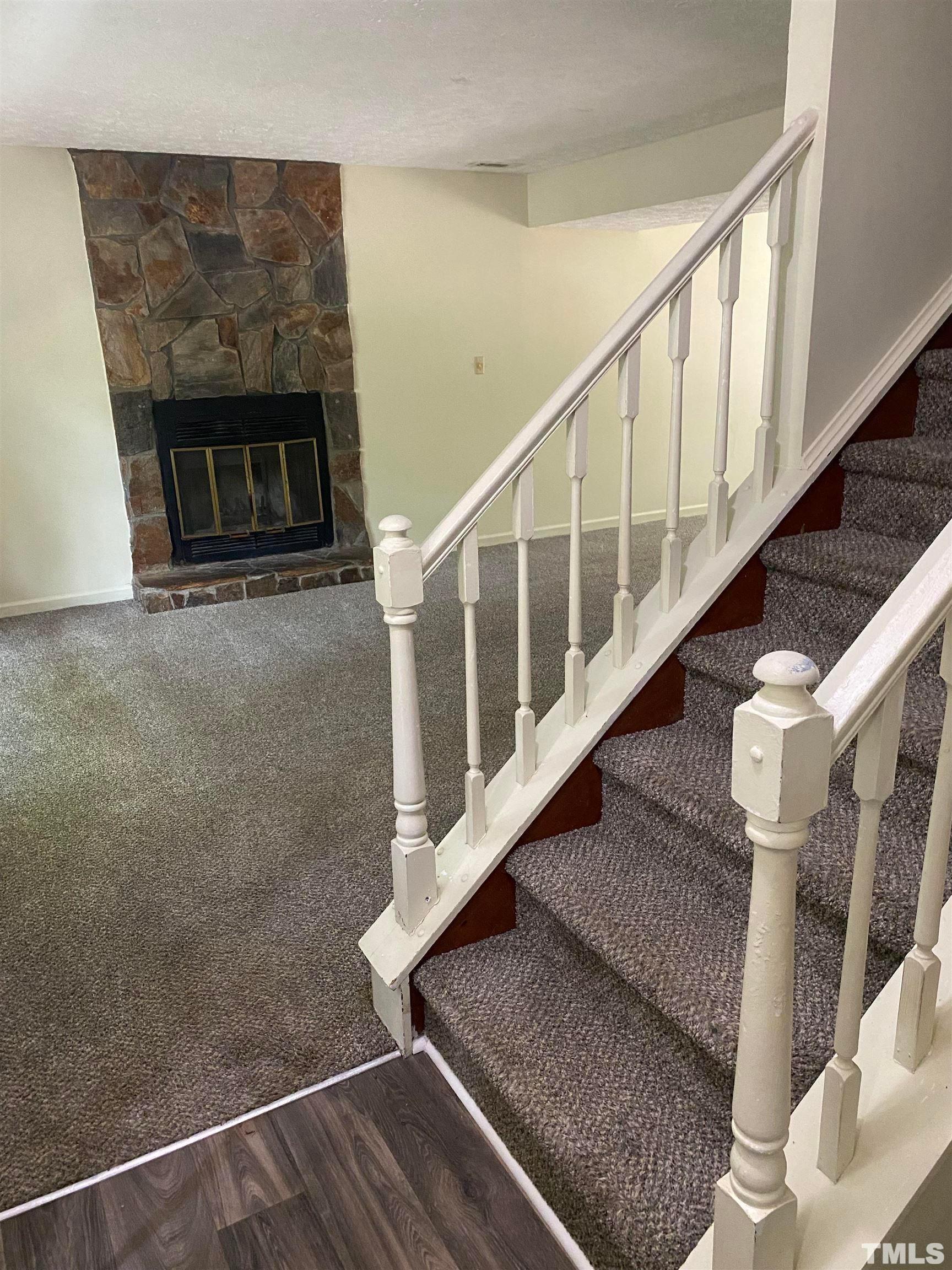 2801 Henslowe Drive Raleigh, NC 27603 - Photo 4 of 17 a view of entryway and hall with wooden floor
