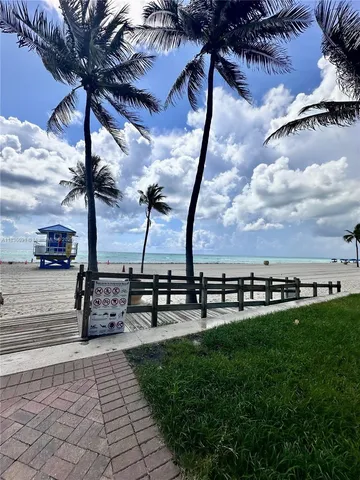 a view of outdoor space with seating