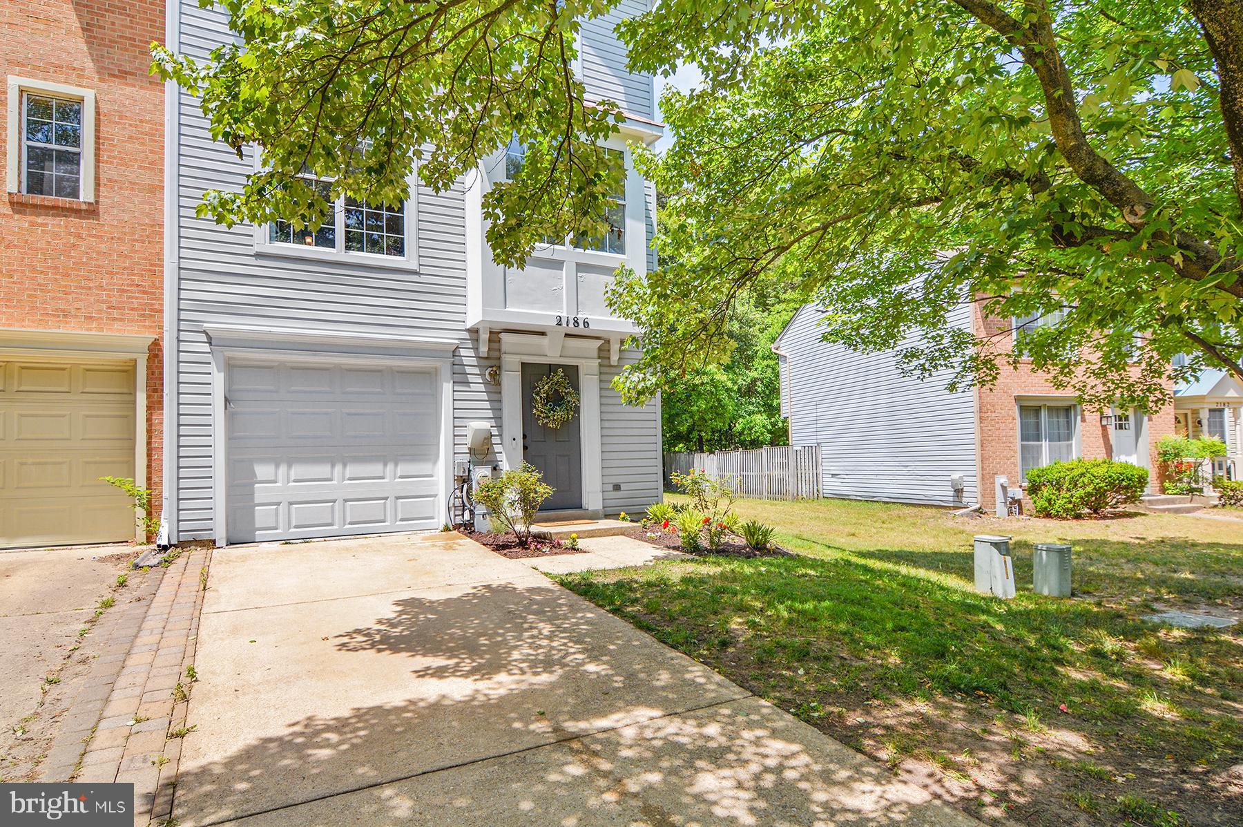 2186 Commissary Circle Odenton, MD 21113 - Photo 2 of 35 Garage and Long Driveway