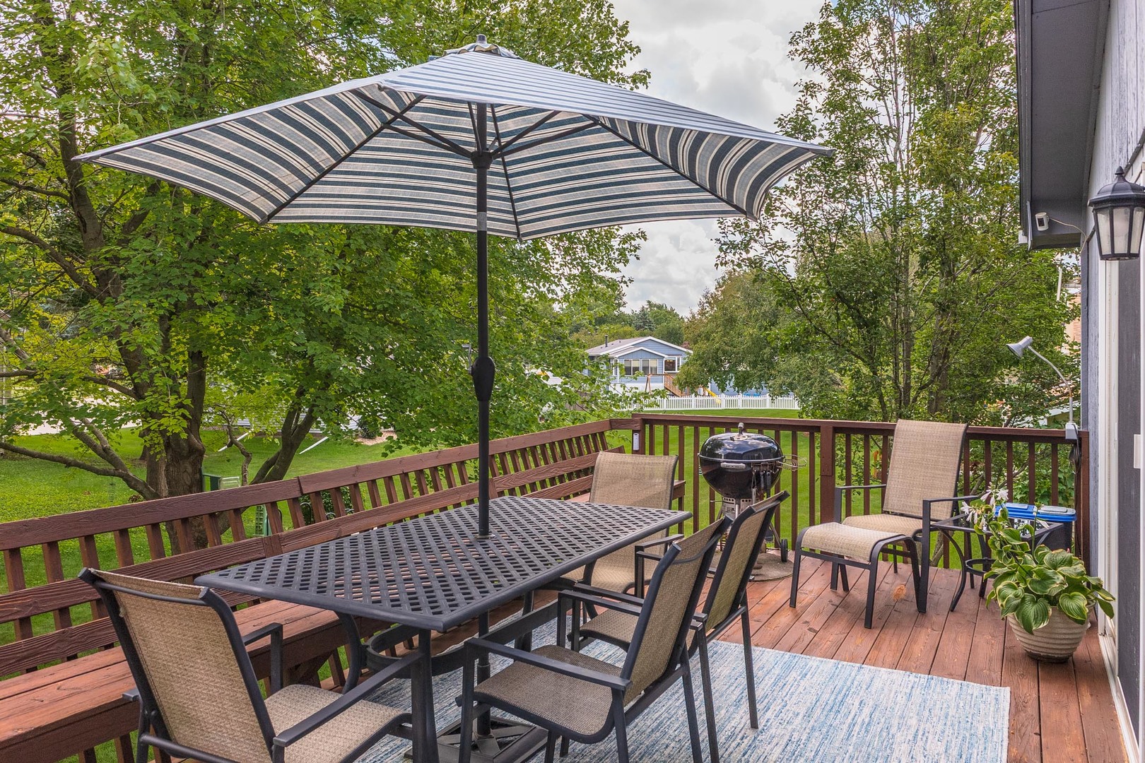 314 North Bone Drive Normal, IL 61761 - Photo 3 of 45 a view of a patio on the deck