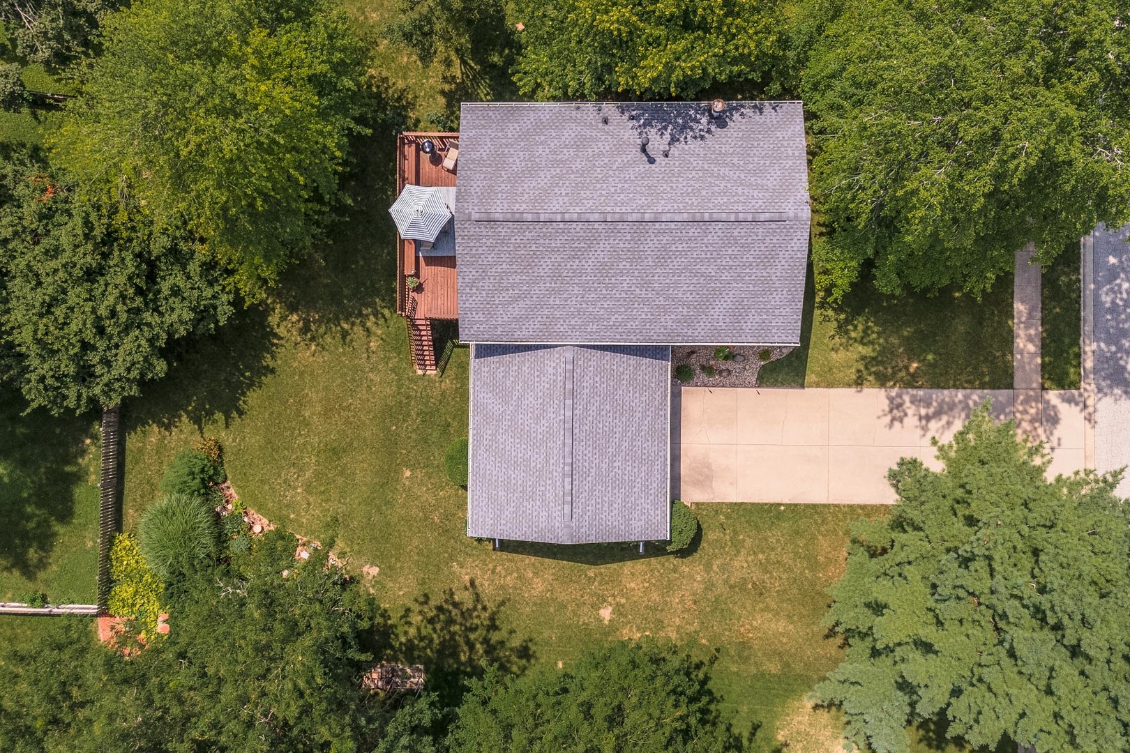 314 North Bone Drive Normal, IL 61761 - Photo 36 of 45 an aerial view of residential house with pool and yard
