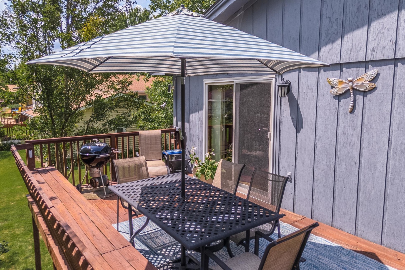 314 North Bone Drive Normal, IL 61761 - Photo 40 of 45 a view of a chairs and table in the balcony