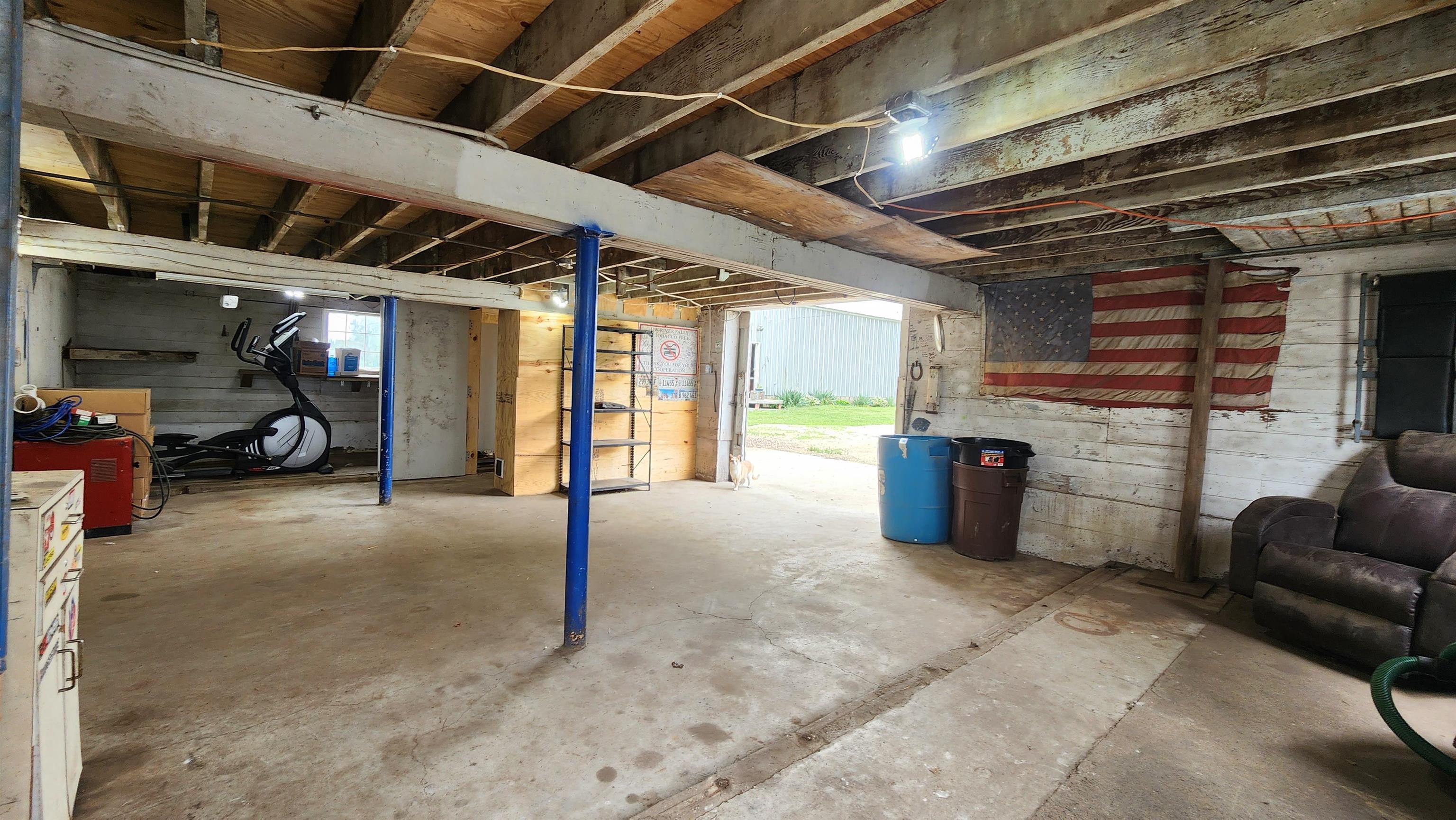 8999 Centerville Road Capron, IL 61012 - Photo 49 of 69 a view of a storage & utility room