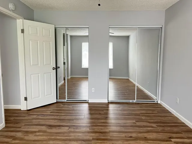 a view of wooden floor