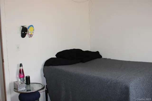 a view of a yard next to a lake