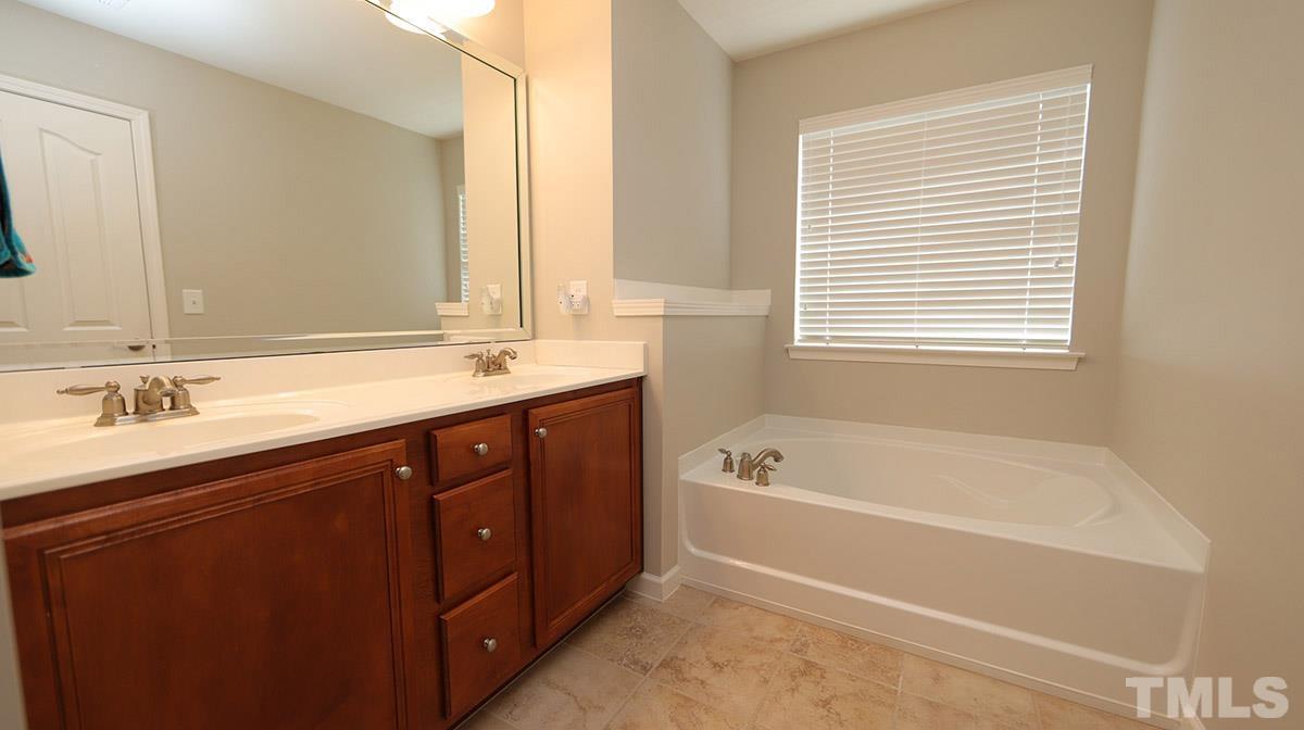 6014 McDevon Drive Raleigh, NC 27617 - Photo 19 of 28 Garden Tub, Double vanity