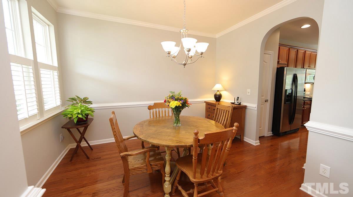 6014 McDevon Drive Raleigh, NC 27617 - Photo 5 of 28 Chandelier, crown molding
