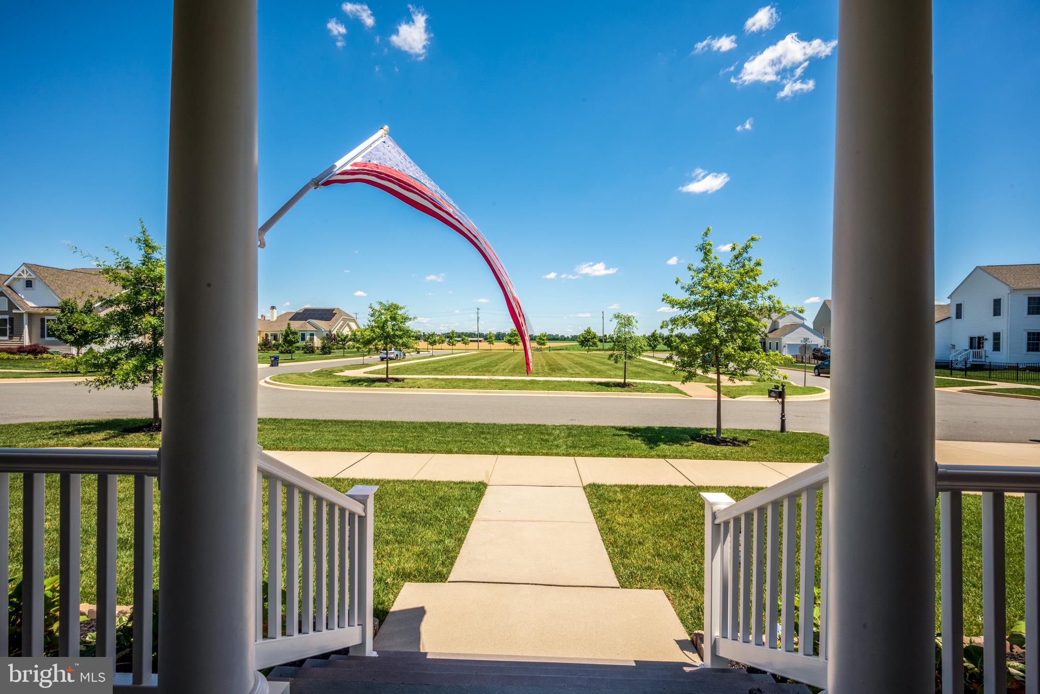 130 Tuscany Drive Middletown, DE 19709 - Photo 9 of 48 Peaceful view from front porch of open space.