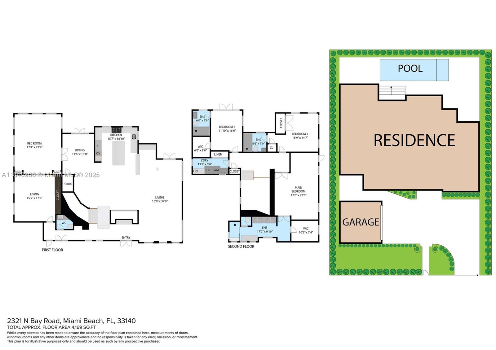 2321 North Bay Road Miami Beach, FL 33140 - Photo 76 of 77