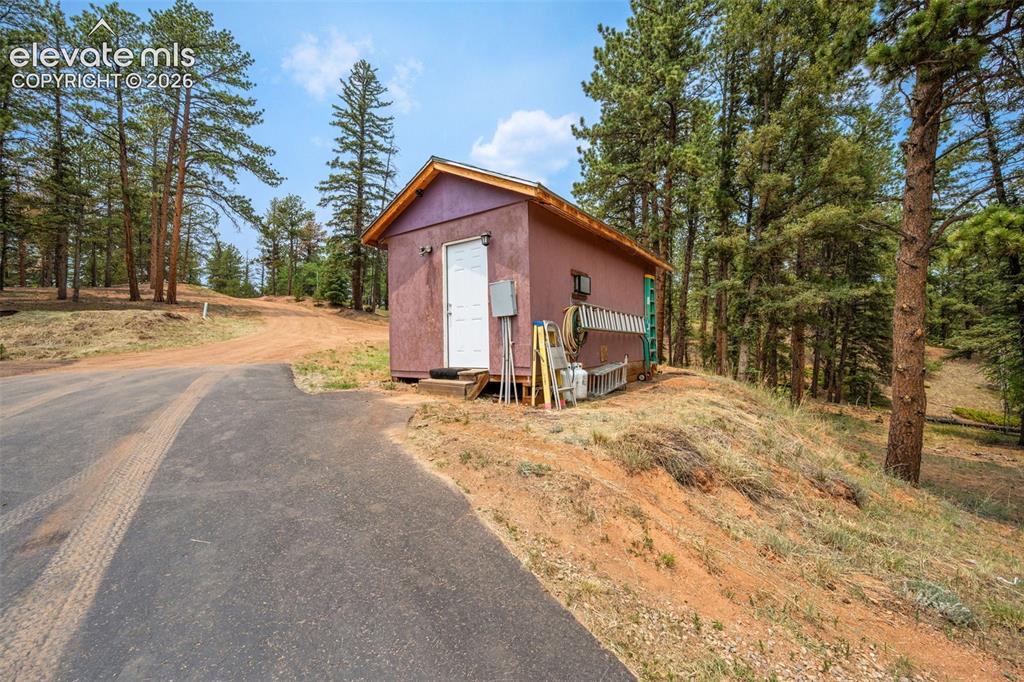 156 Fossil Creek Road Florissant, CO 80816 - Photo 34 of 47 Shed