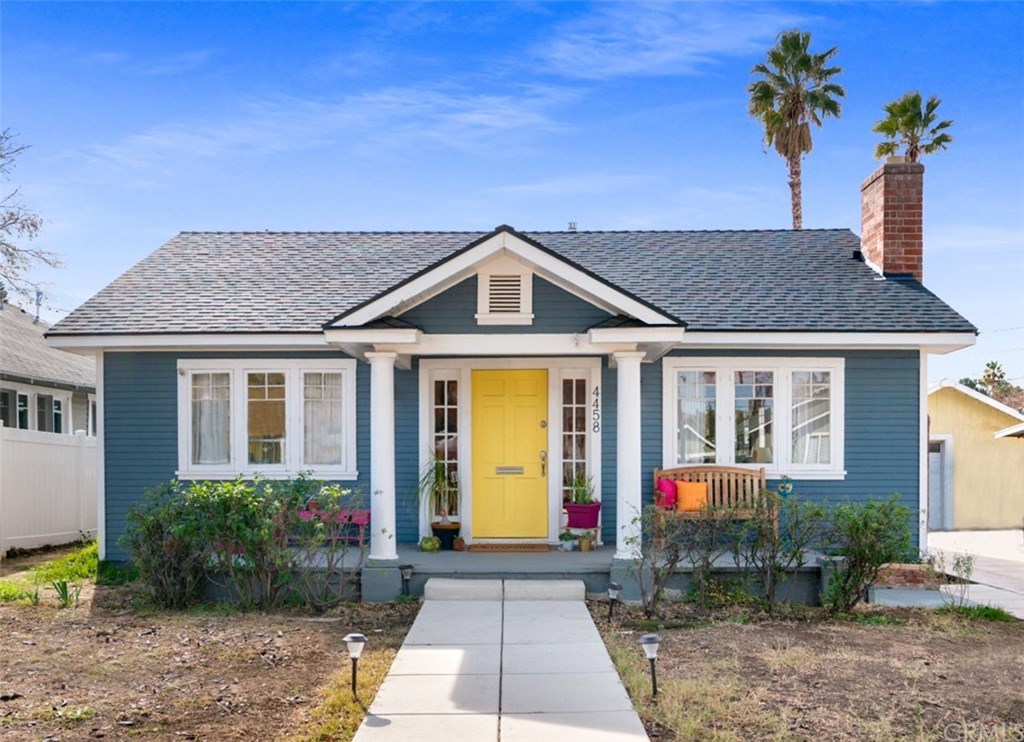 4458 Larchwood Place Riverside, CA 92506 - Photo 1 of 1 4458 Larchwood Place, Riverside CA 92506 -- This remodeled Wood Streets cottage is absolutely spectacular, yet the front yard needs a little work (blank slate for your taste).
