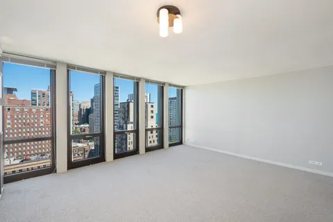 a view of an empty room with window