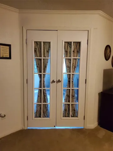 a bathroom with a sink vanity and a mirror