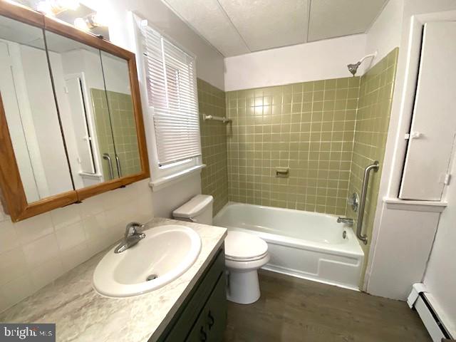 131 South 5th Street, Unit B Perkasie, PA 18944 - Photo 8 of 9 a bathroom with a sink toilet and shower