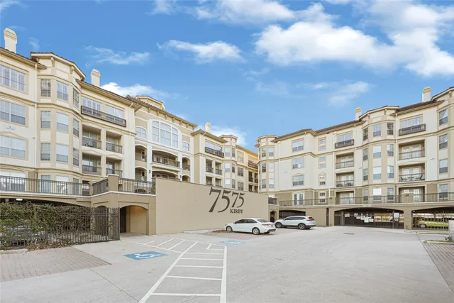 a building with view of street