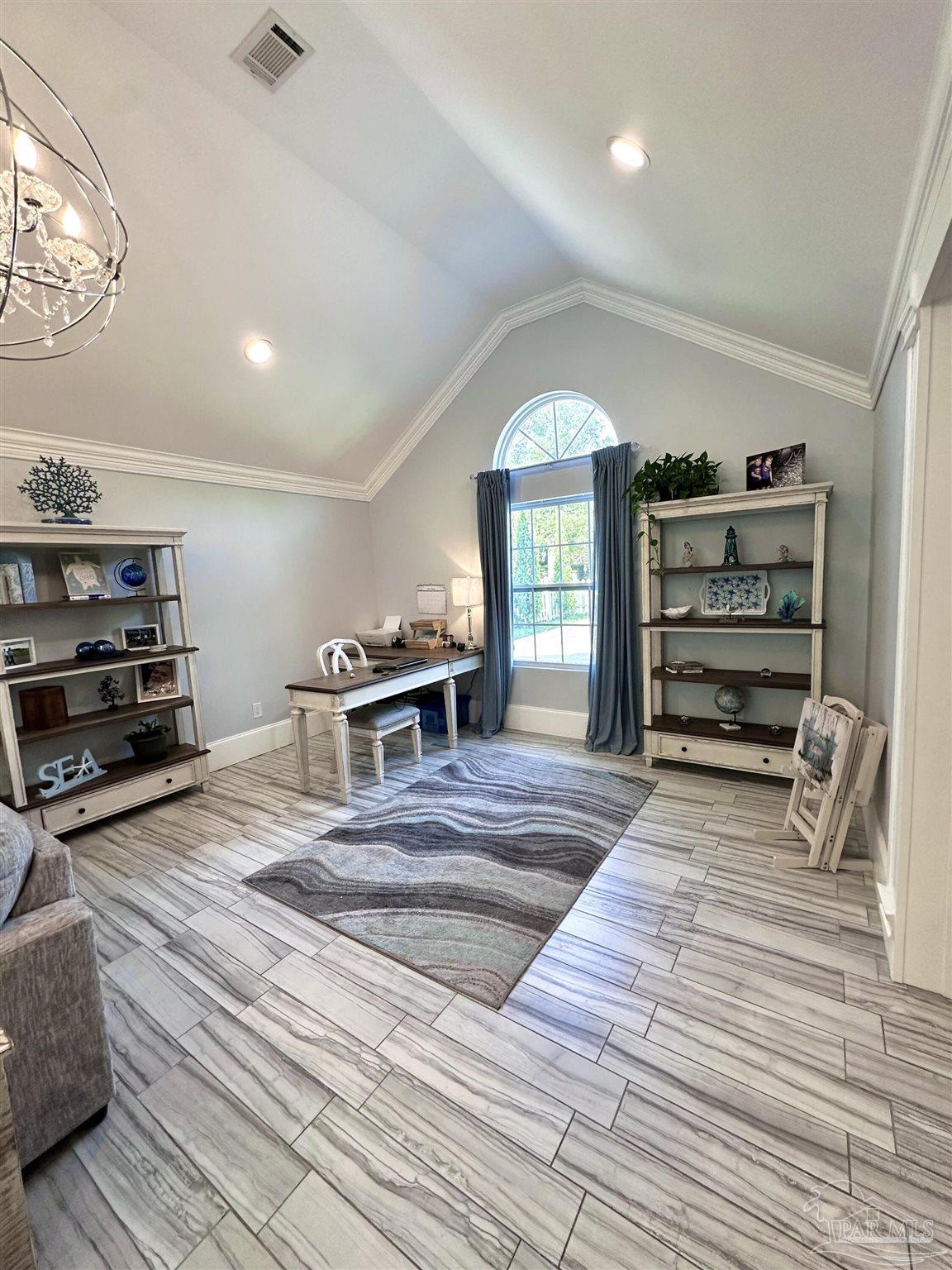 3097 Fayal Drive Pensacola, FL 32526 - Photo 10 of 46 a room with furniture and a wooden floor