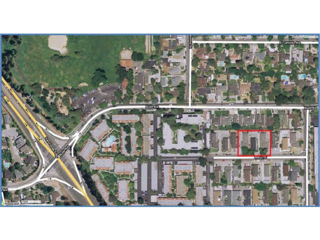 175 Wilton Drive Campbell, CA 95008 - Photo 2 of 3 a black and white photo of a city