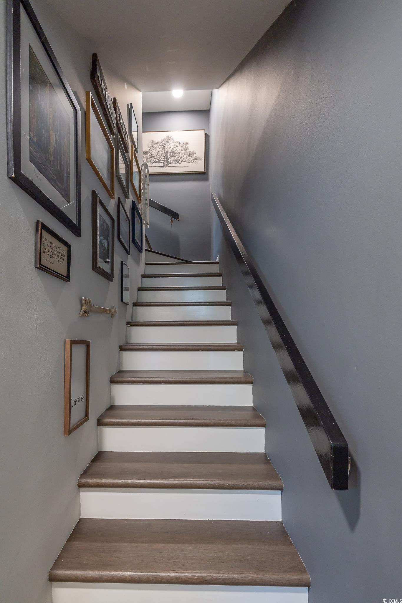 5137 Highway 17 Business, Unit 3A Murrells Inlet, SC 29576 - Photo 15 of 31 View of staircase