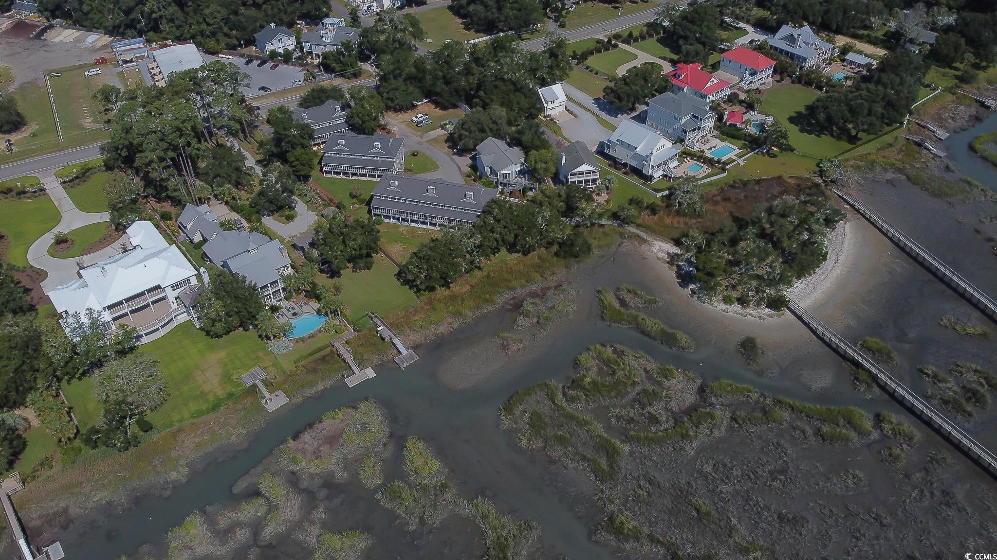5137 Highway 17 Business, Unit 3A Murrells Inlet, SC 29576 - Photo 31 of 31 Aerial overview of property's location featuring nearby suburban area