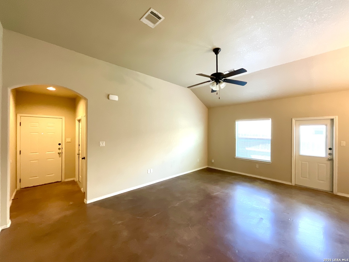 2575 Pahmeyer Road New Braunfels, TX 78130 - Photo 8 of 31 wooden floor in an empty room with a window